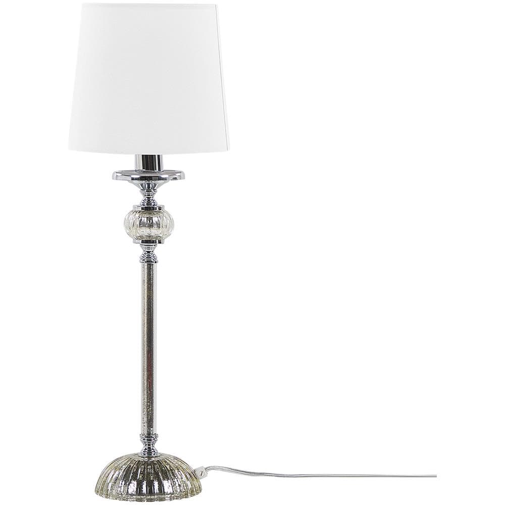 Lampada Da Tavolo Bianca 62 Cm Kubena - Foto 1