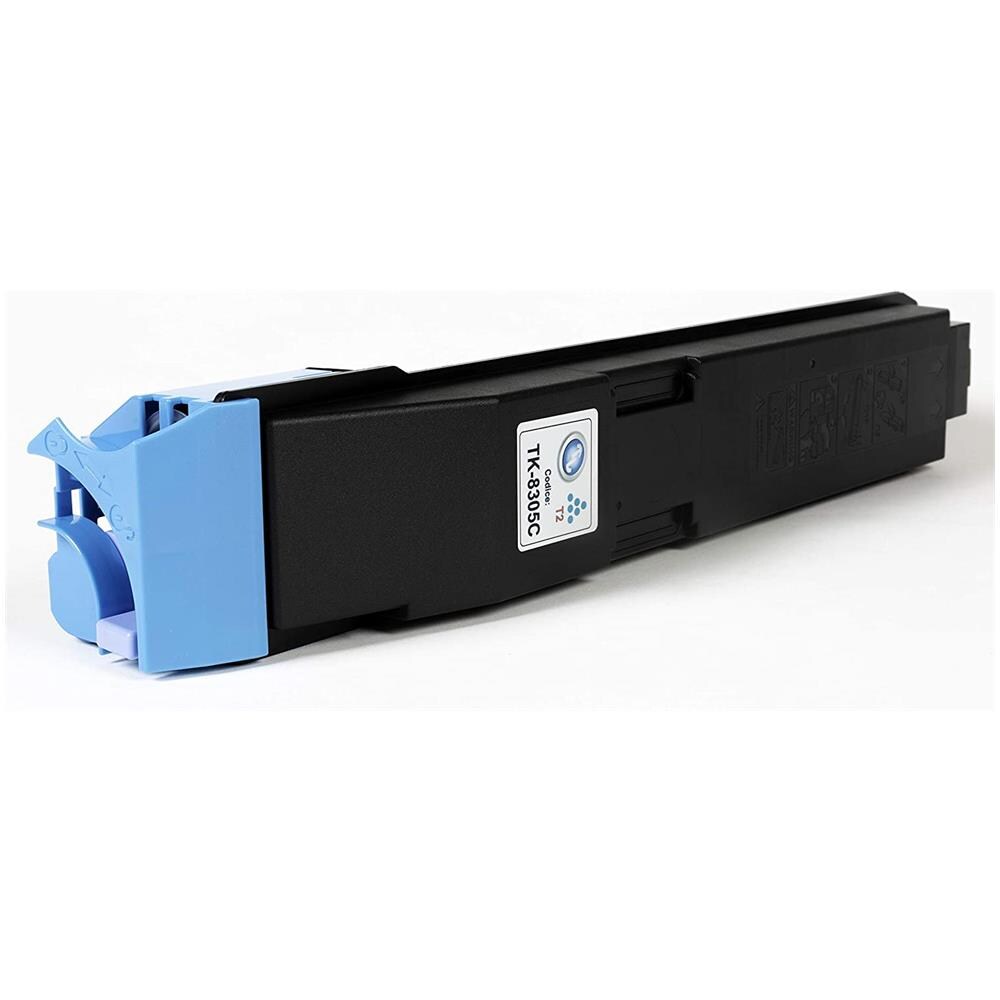 TONER COMPATIBILE - Kyocera Tk-8305c Ciano 1t02lkcnl0 Per Taskalfa 3050ci, Taskalfa 3550ci, Taskalfa 3051ci, Taskalfa 3551ci Fornito Di Intelligent Chip Capacità 15000 Copie Made In Italy - Foto 5