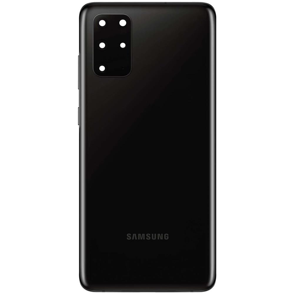 Copribatteria / Facciata Posteriore Nero Samsung Galaxy S20 Plus Compatibile - Foto 2