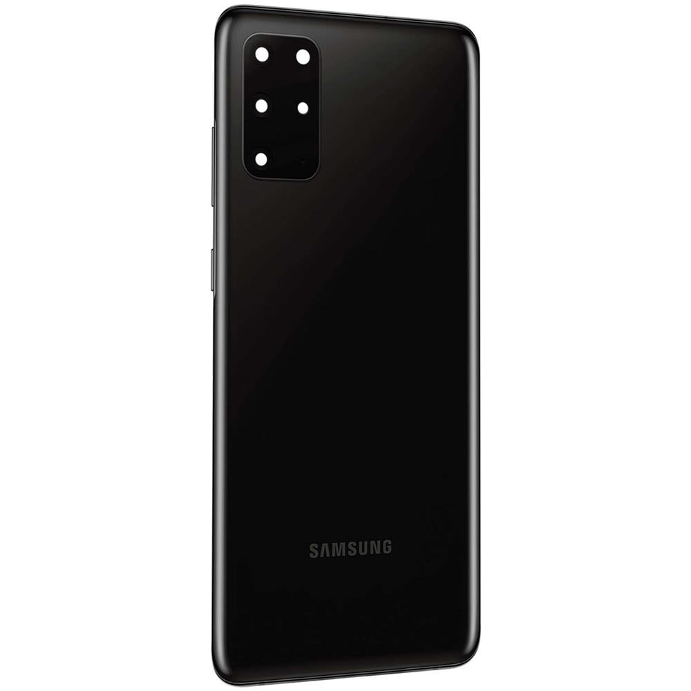Copribatteria / Facciata Posteriore Nero Samsung Galaxy S20 Plus Compatibile - Foto 1
