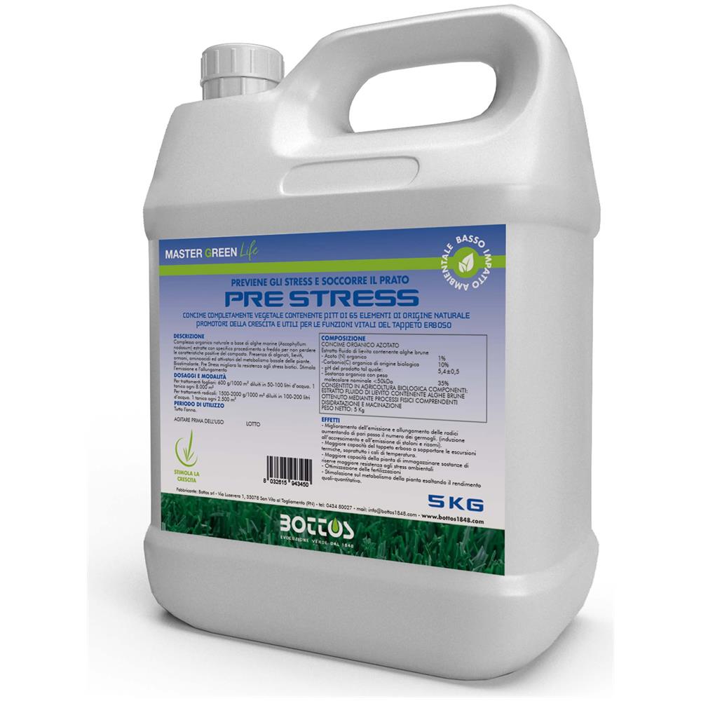 Bottos Power Liquid 5KG - Fertilizzante Organico Con Estratti Umici Per Piante E Terreno