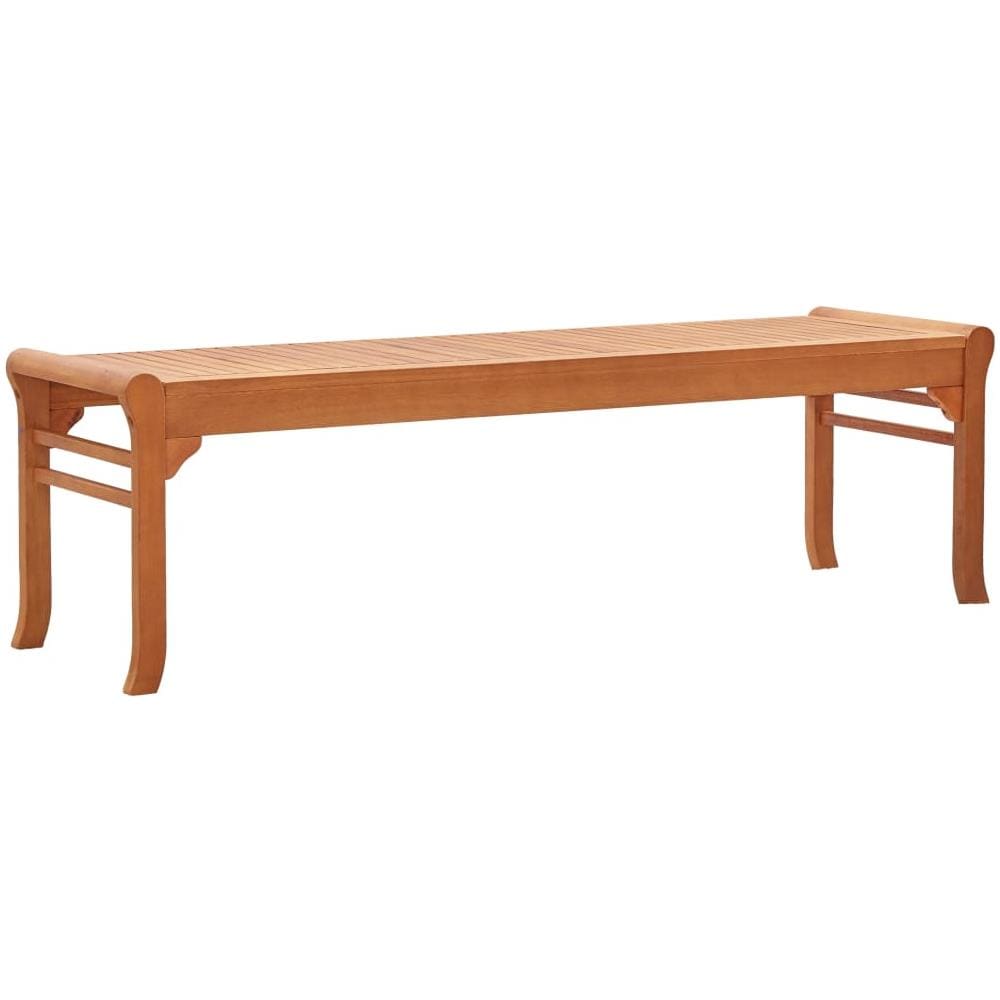 Panca da Giardino 3 Posti 150 cm Legno Massello di Eucalipto - Foto 1