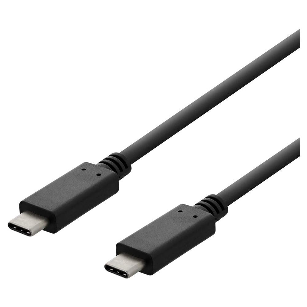Cavo Usb 2.0, Tipo C - Tipo C, 3 M, Nero - Foto 1