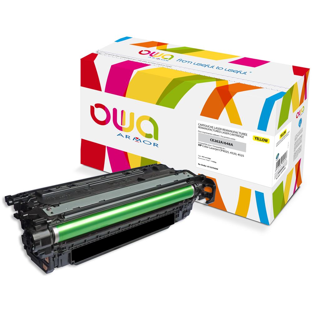 K15370OW, Giallo, Laser, HP, Color LaserJet Enterprise CP4025dn, Scatola - Foto 3