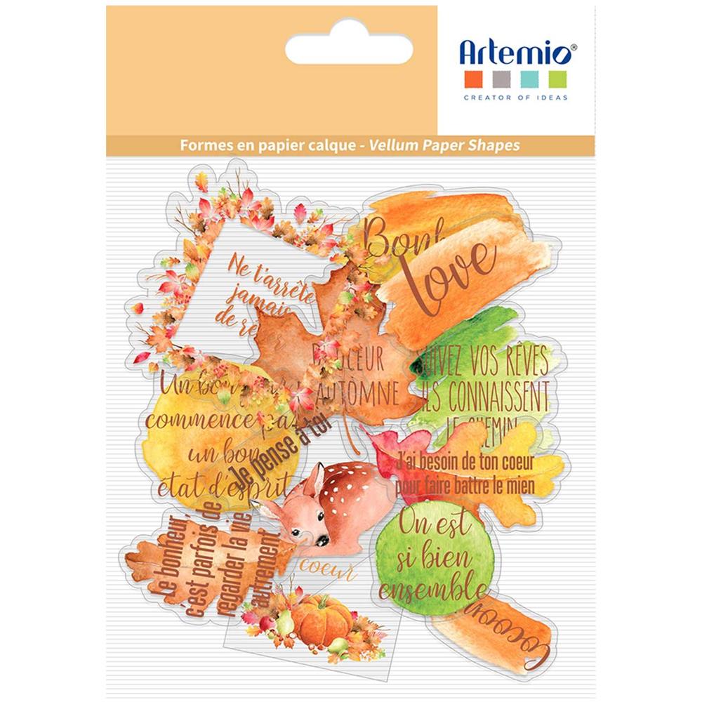 Forme Di Carta Da Lucido - Testi D'autunno - Foto 1
