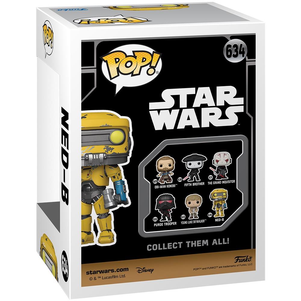 Star Wars: Obi-wan Kenobi Pop! Vinyl Figure Ned-b 9 Cm - Foto 2