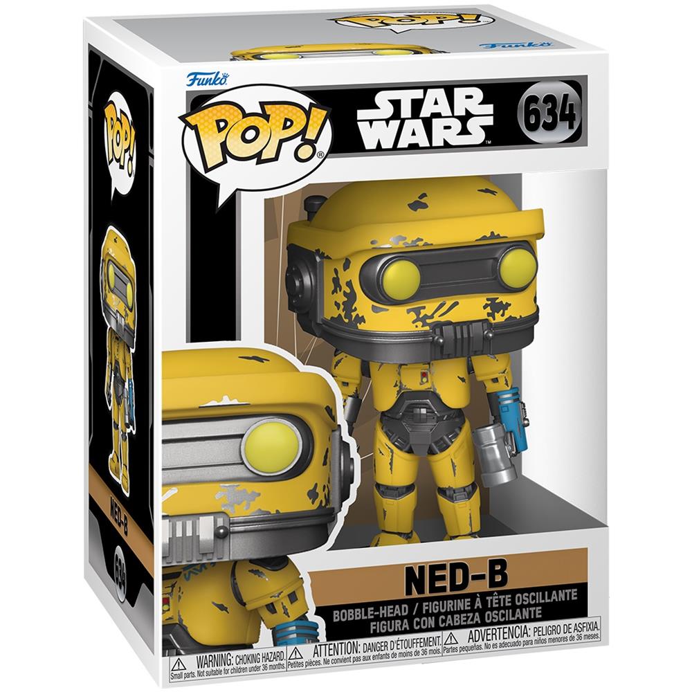 Star Wars: Obi-wan Kenobi Pop! Vinyl Figure Ned-b 9 Cm - Foto 4