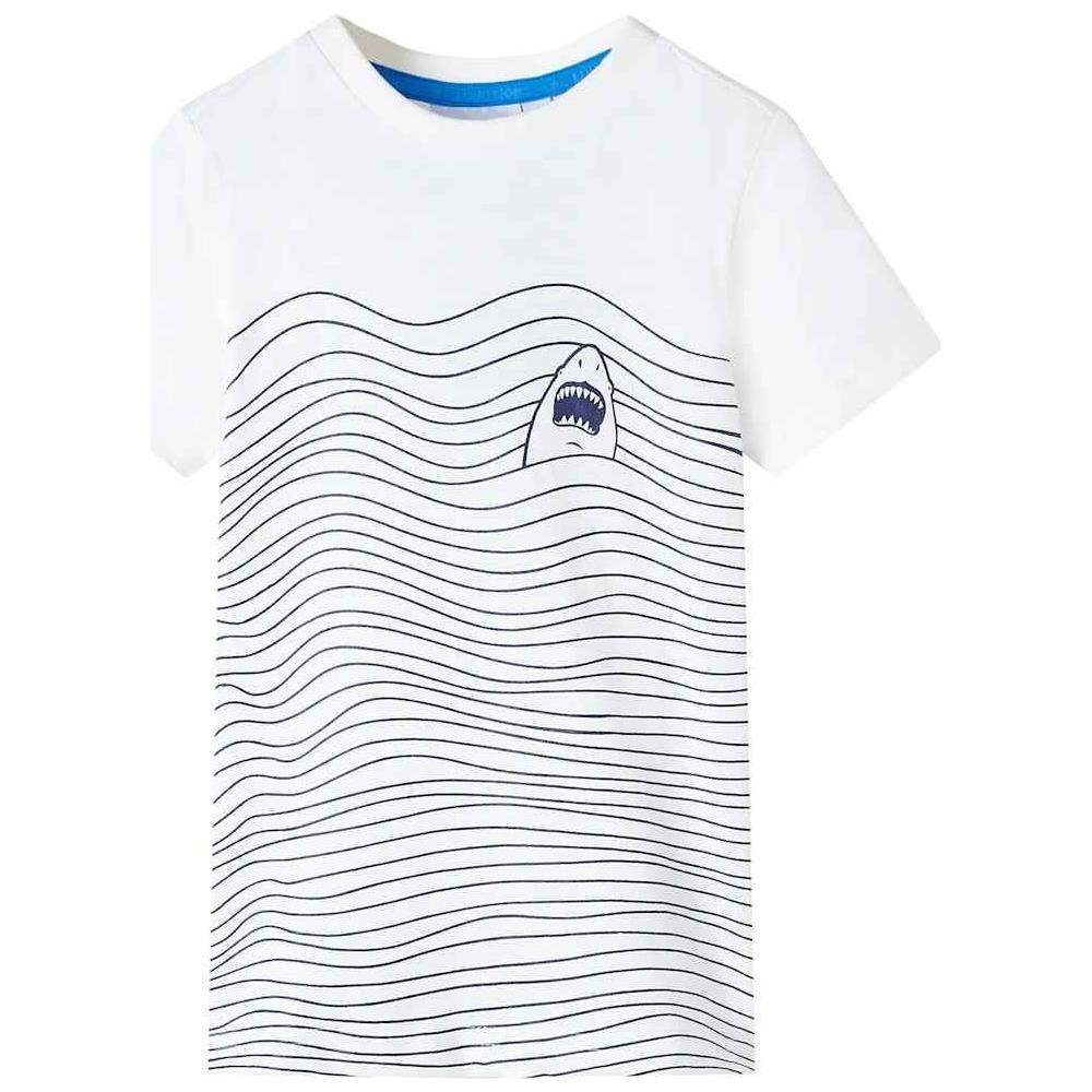 Maglietta per Bambini Ecru 140 - Foto 1