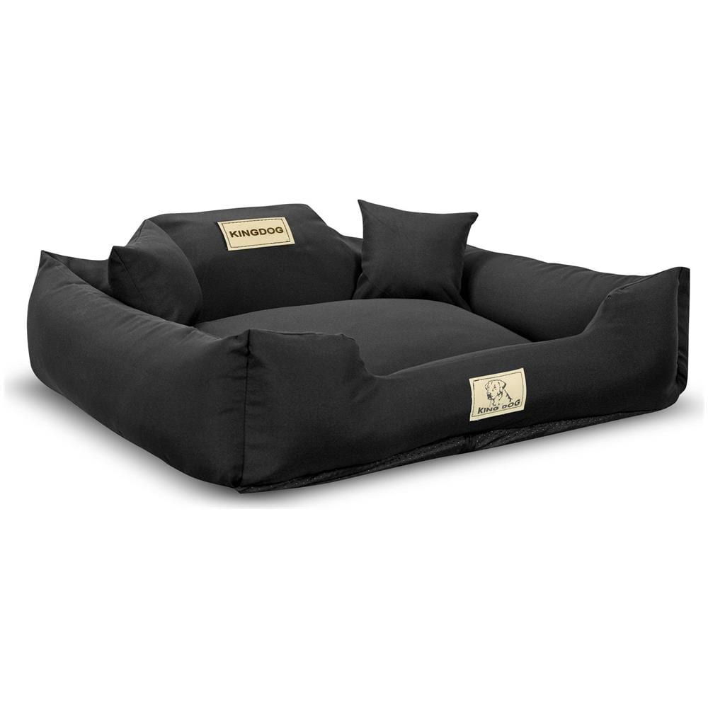 75x65 cm KINGDOG MM43 Cuccia per cani personalizzabile nera - Foto 2