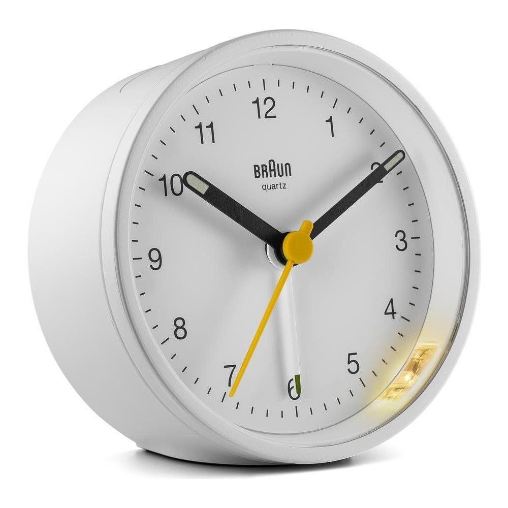 BC 12 W Sveglia al quarzo bianco - Foto 2