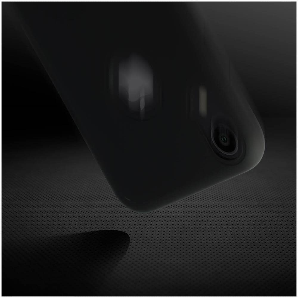 Cover Silicone Iphone Xr Semi-rigida Opaca Finitura Soft Touch Nero - Foto 2