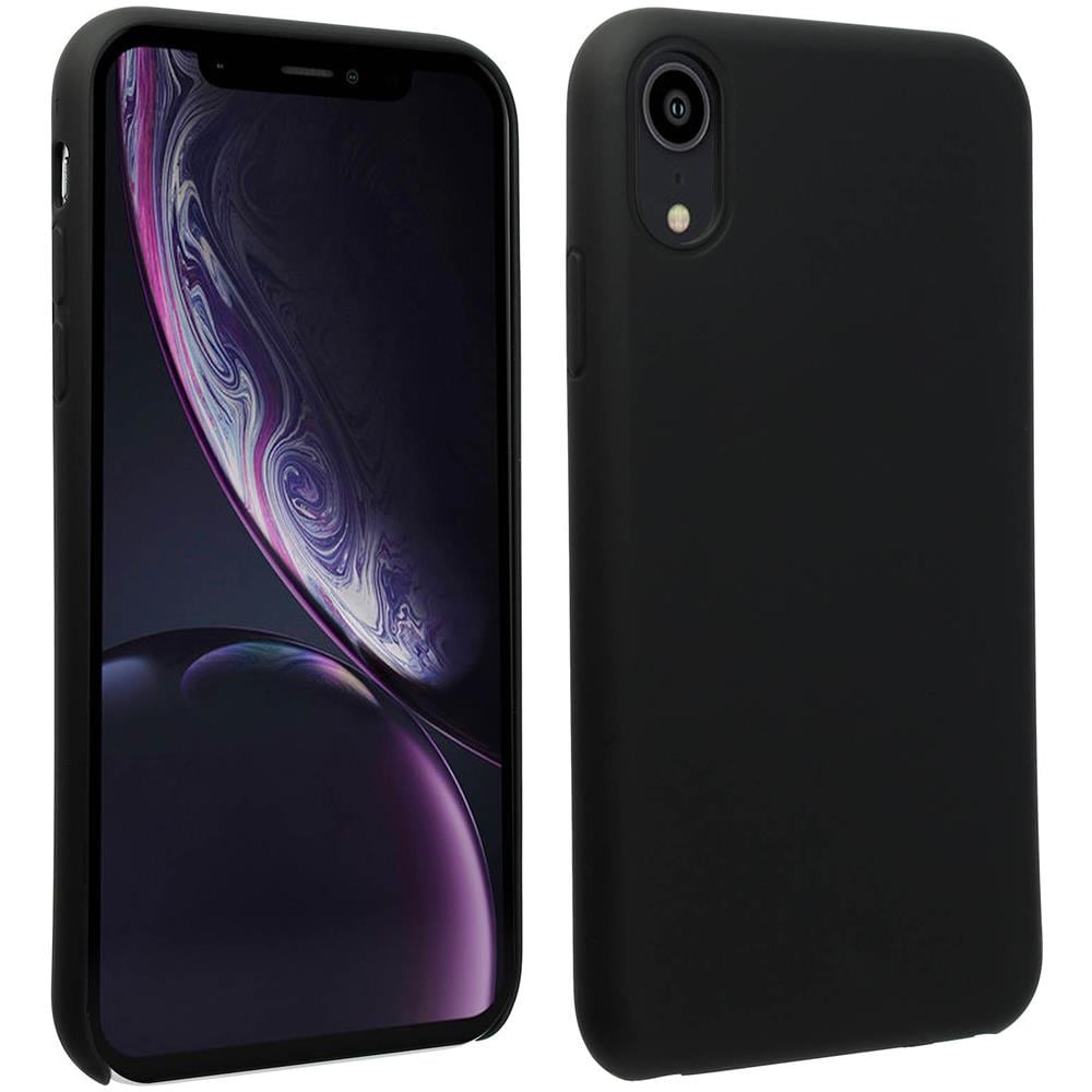 Cover Silicone Iphone Xr Semi-rigida Opaca Finitura Soft Touch Nero - Foto 9
