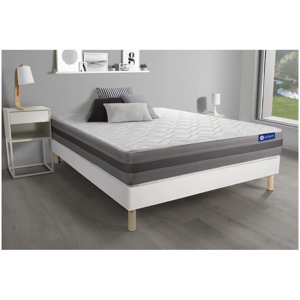 Kit Rete E Materasso Actimemo Relax 130x220cm - Spessore : 24 Cm- Memory Foam - Moderatamente Rigido - Foto 2