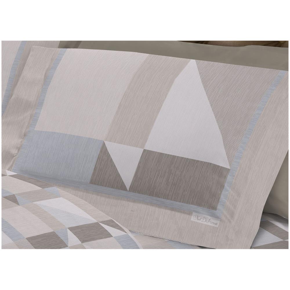 Completo Lenzuola Flanella Linea Supereuropa 100% Cotone Disegno Atene 7879 Singolo Beige - Foto 2