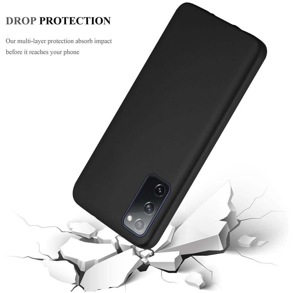 Custodia Compatibile Con Samsung Galaxy S20 Fe In Nero Metallico - Coperchio Protettivo In Silicone Tpu Flessibile - Foto 7