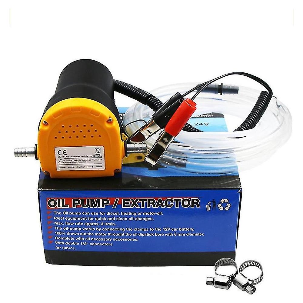 Pompa Aspirazione Olio 12V 60W - Estrattore Olio Motore Per Auto, Moto, Barca (250L/h) - Foto 2