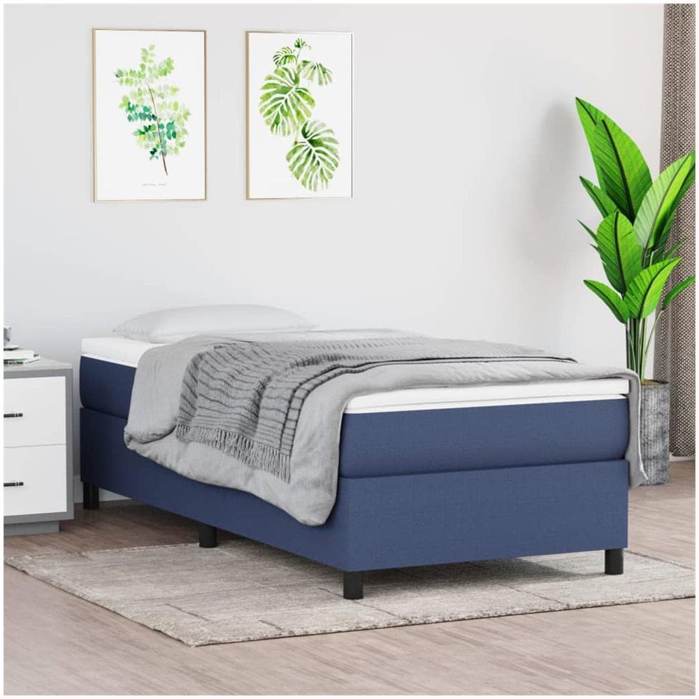 Testiera Letto Imbottita 180 Cm Blu - Cuscino Schienale Per Letti - Foto 7