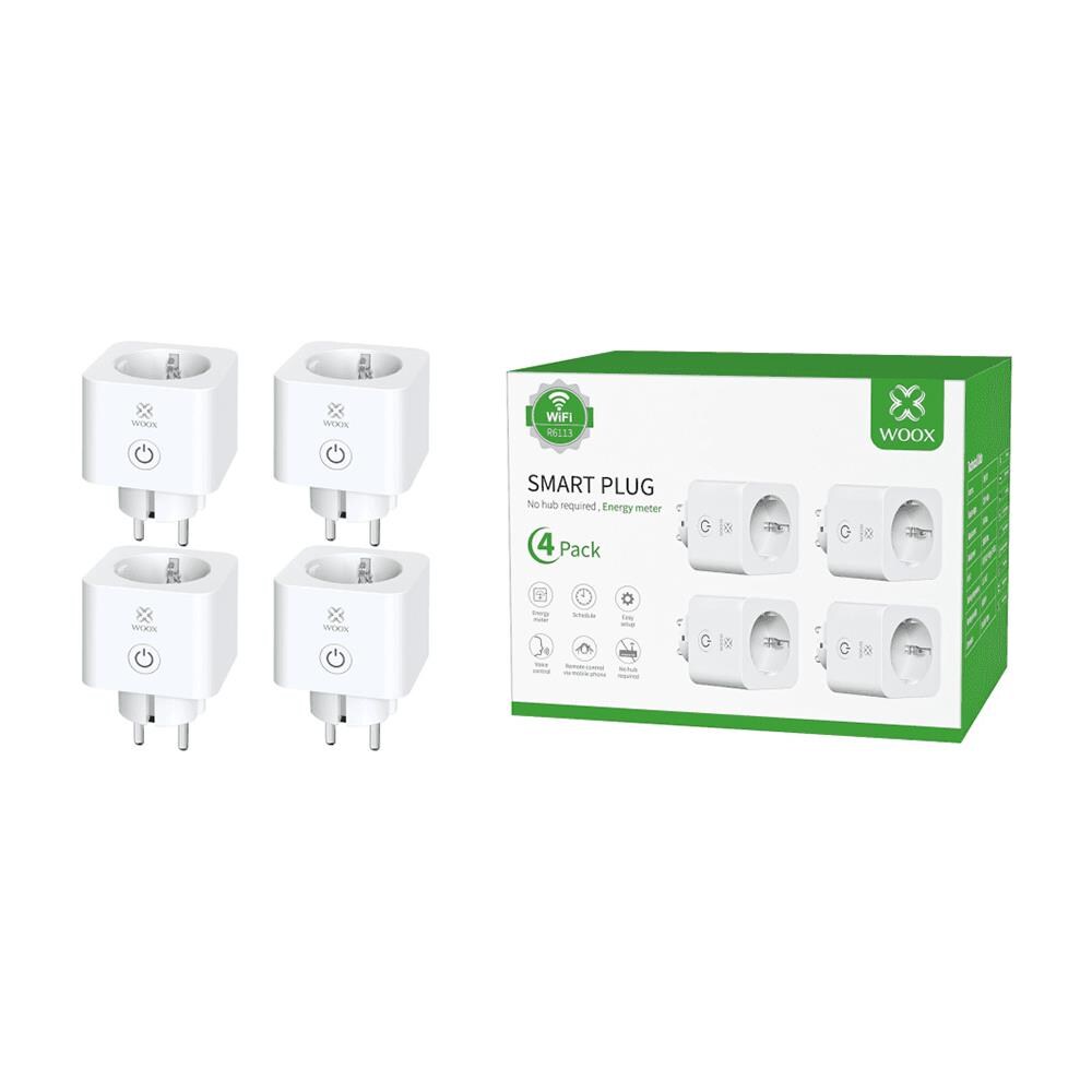 Spina Intelligente Schuko Ue Con Monitoraggio Energetico - R6113-4pack - - Foto 2