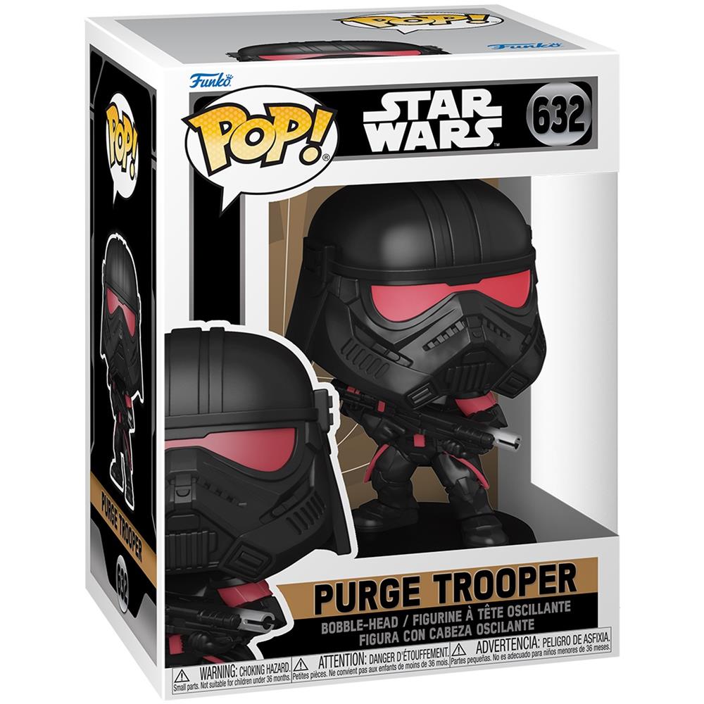 Star Wars: Obi-wan Kenobi Pop! Vinyl Figure Purge Trooper (battle Pose) 9 Cm - Foto 2
