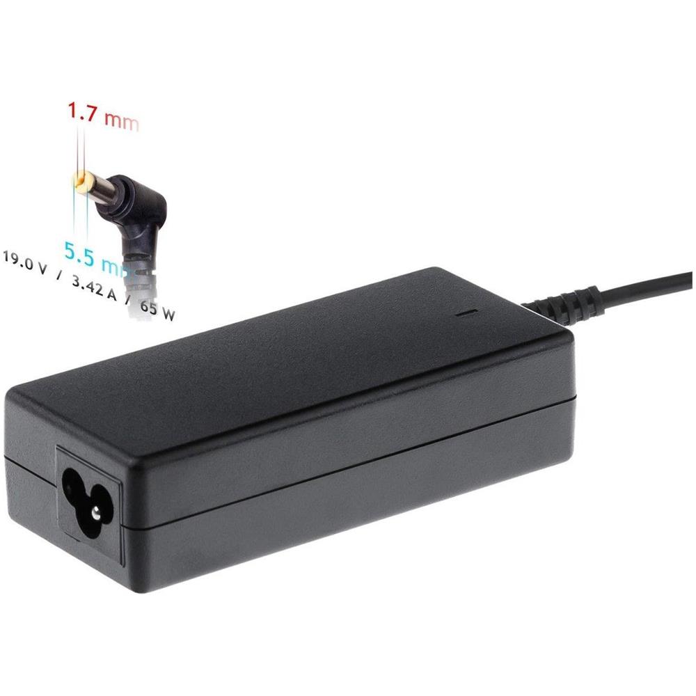 Adattatore Di Corrente Ak-nd-06 Per Laptop Acer (19v; 3,42a; 65w; 5,5 Mm X 1,7 Mm) - Foto 1