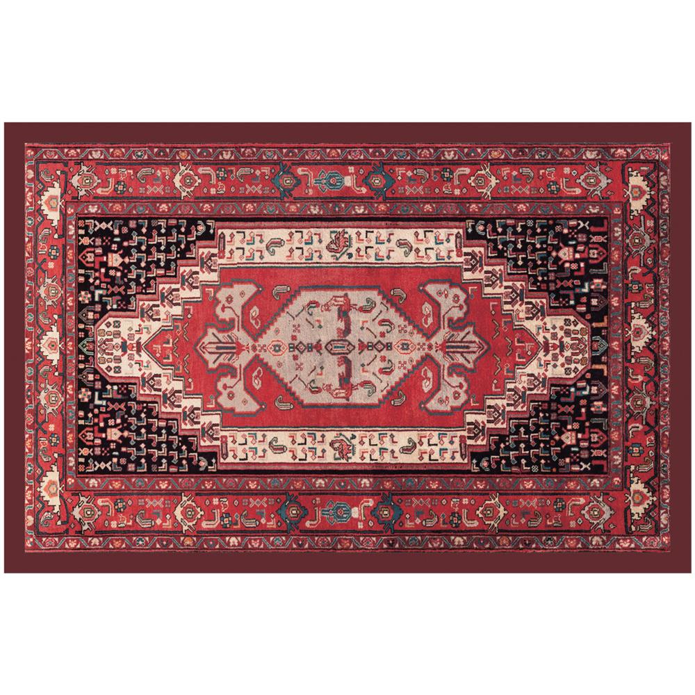 Tappeto Antiscivolo Stampa Digitale Linea Emozioni D''oriente Dis. Sanandaj 154x98 Sanandaj - Foto 1