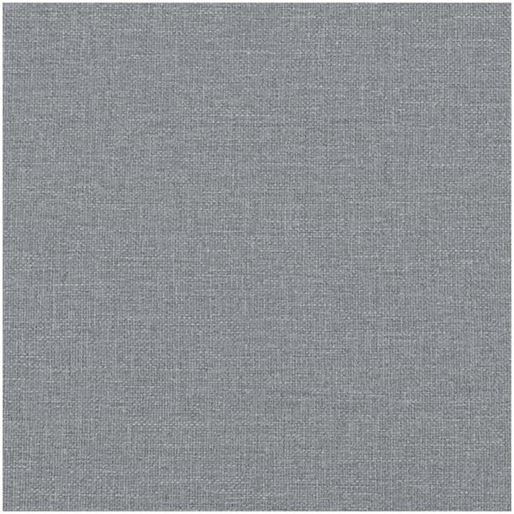 Divano A 3 Posti Con Cuscini Grigio Chiaro 180 Cm In Tessuto - Foto 2