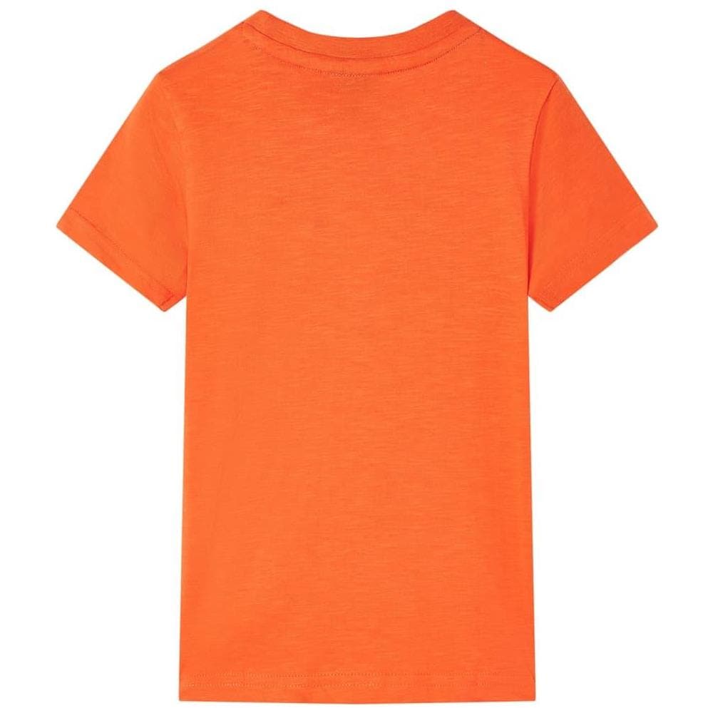 Maglietta per Bambini Arancione Scuro 128 - Foto 2