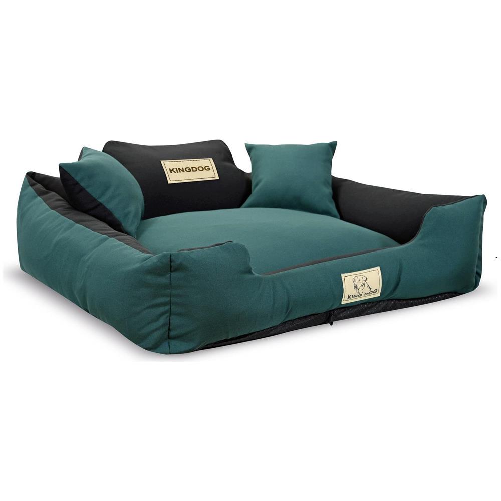 75x65 cm KINGDOG Cuccia per cani personalizzabile verde impermeabile - Foto 2