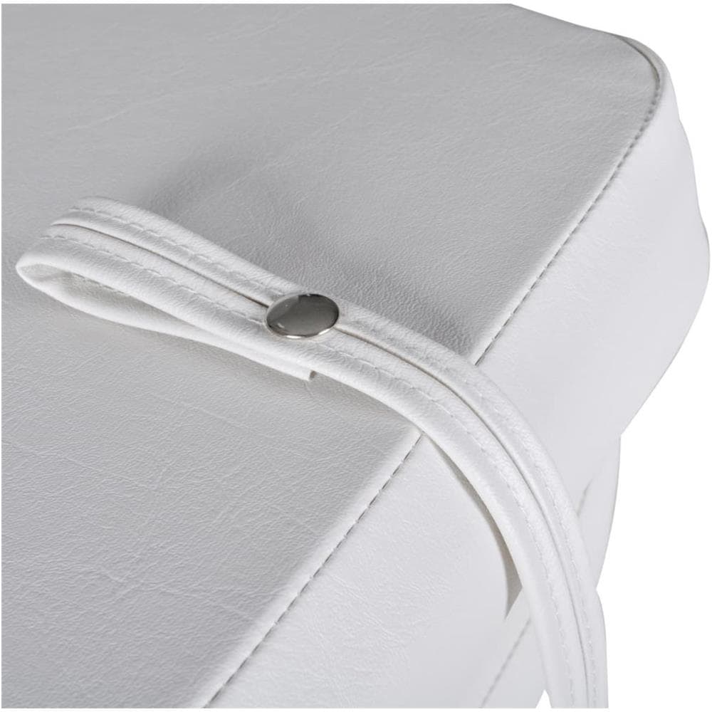 Sedile per Barca con Schienale Pieghevole e Cuscino 41x36x48 cm - Foto 11