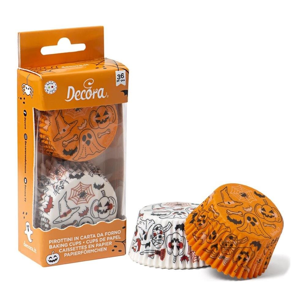 36 Pirottini Halloween Zucca E Fantasmino Ø 50x32 Mm - Foto 3
