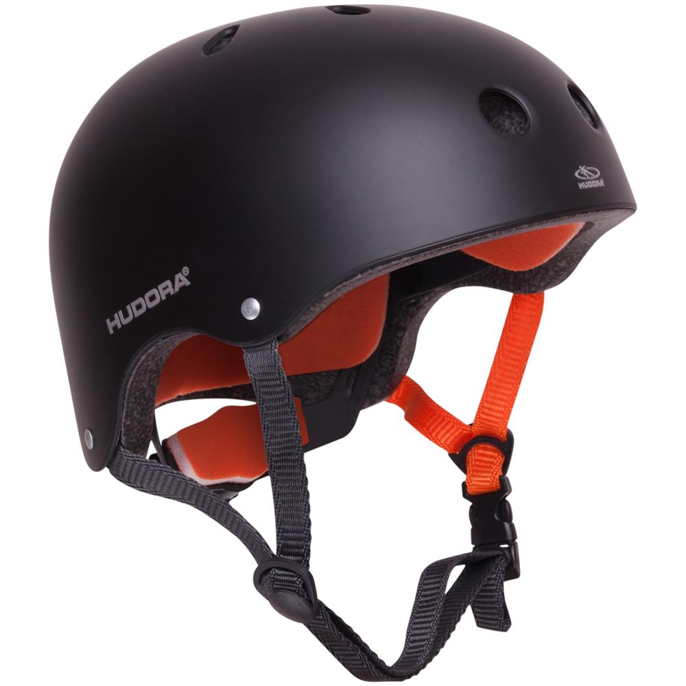 84104 casco sportivo protettivo Skateboard Nero, Arancione Casco aperto - Foto 1