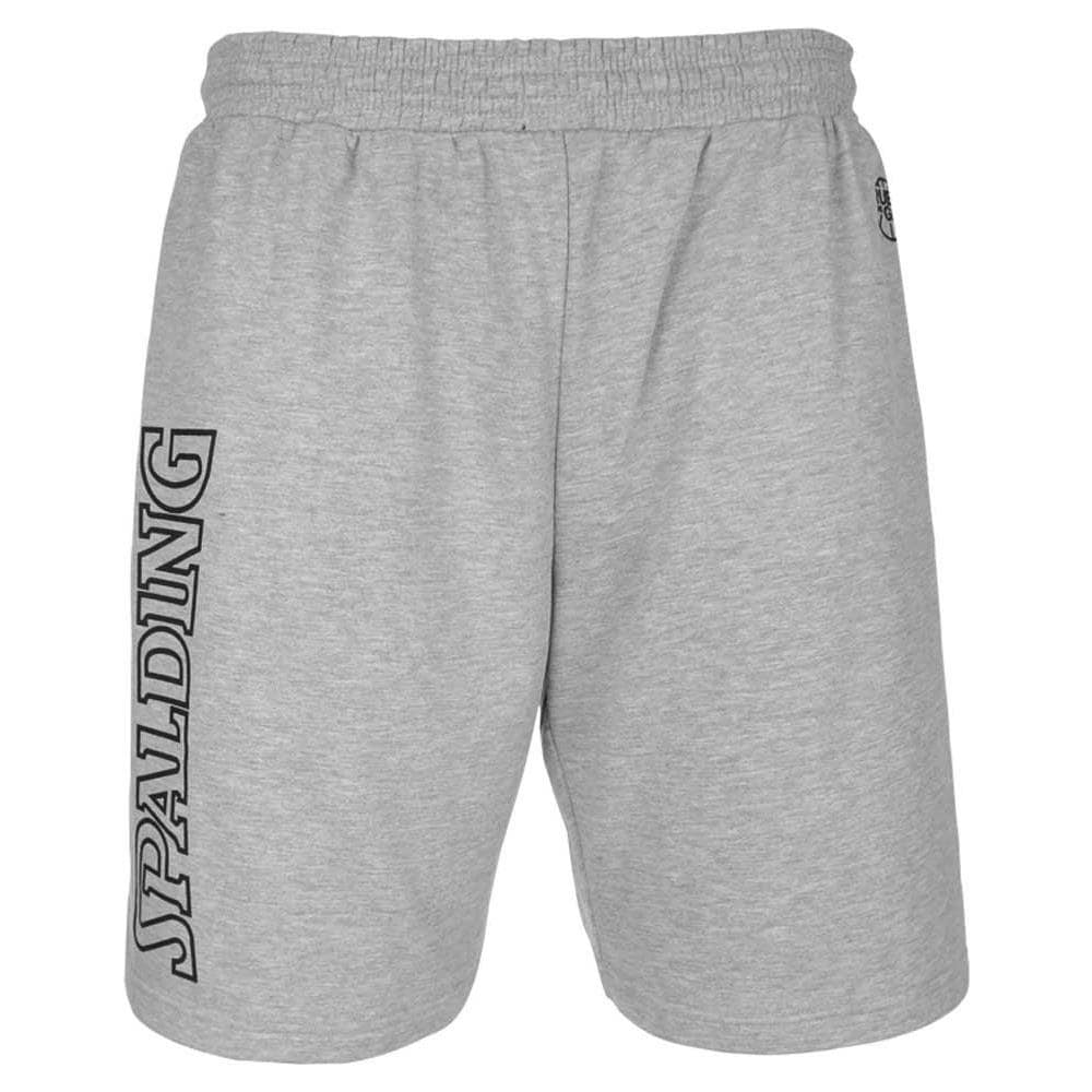 Spalding Pantaloni Jogging Uomo In Spugna Francese - Tuta, Vita Elastica Con Coulisse, Tasche, Logo Laterale, Morbidi E Traspiranti - 3