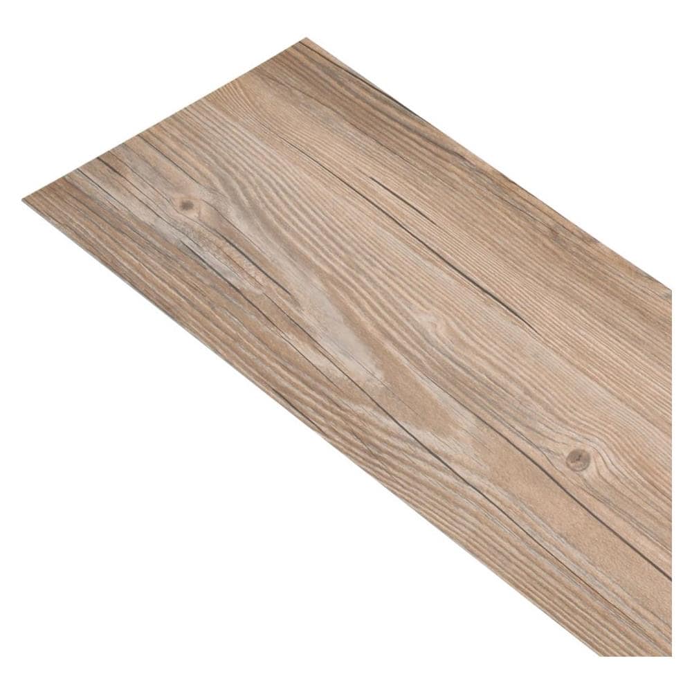 Listoni Pavimenti Non Autoadesivi PVC 5,26m² 2mm Rovere Marrone - Foto 7