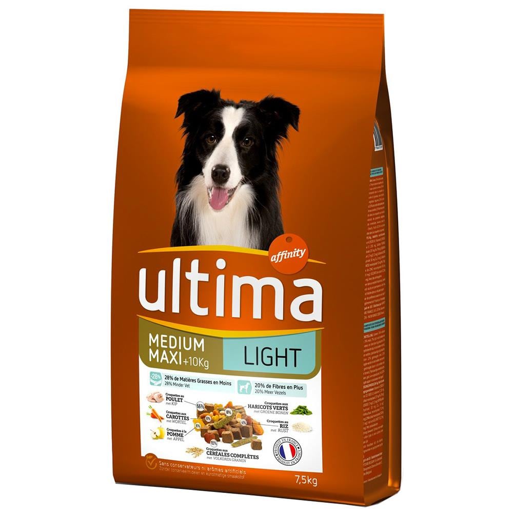 luce a secco Adulti Cani di media taglia Maxi 10 Kg Chicken Rice 7,5kg Format - Foto 1