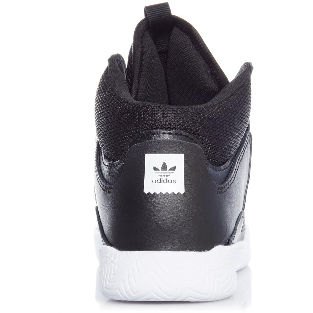 Scarpe Hi Top Bambino Adidas Vrx Mid Core Nero Footwear Bianco (eu 36.5 / Us 4.5, Nero) - Foto 4