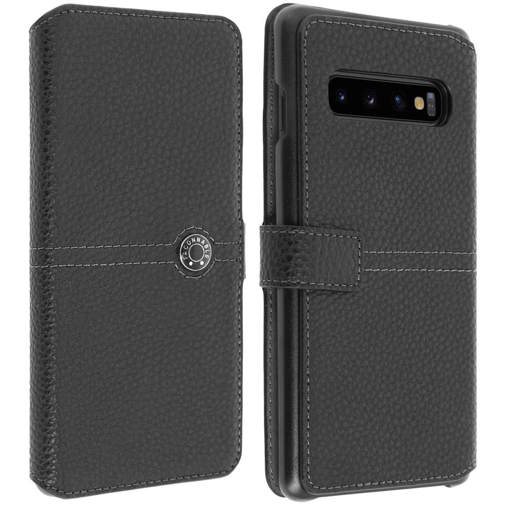 Custodia Samsung Galaxy S10 Portafoglio Similpelle Granulata Nero - - Foto 1