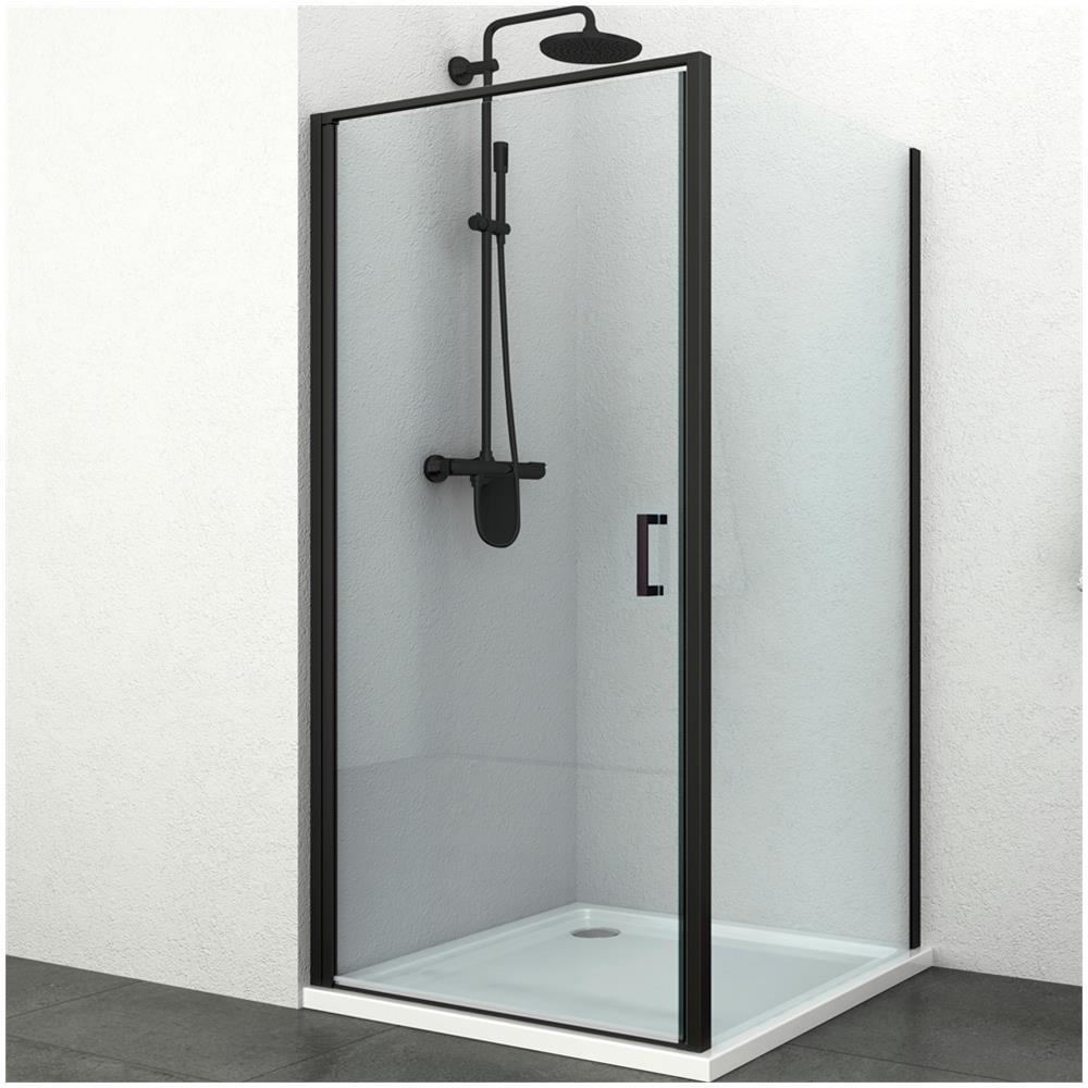 Box Cabina Doccia Angolare Corner Due Ante Scorrevoli Cristallo Temprato *** Misure : 67-69xh195 Cm - Foto 1