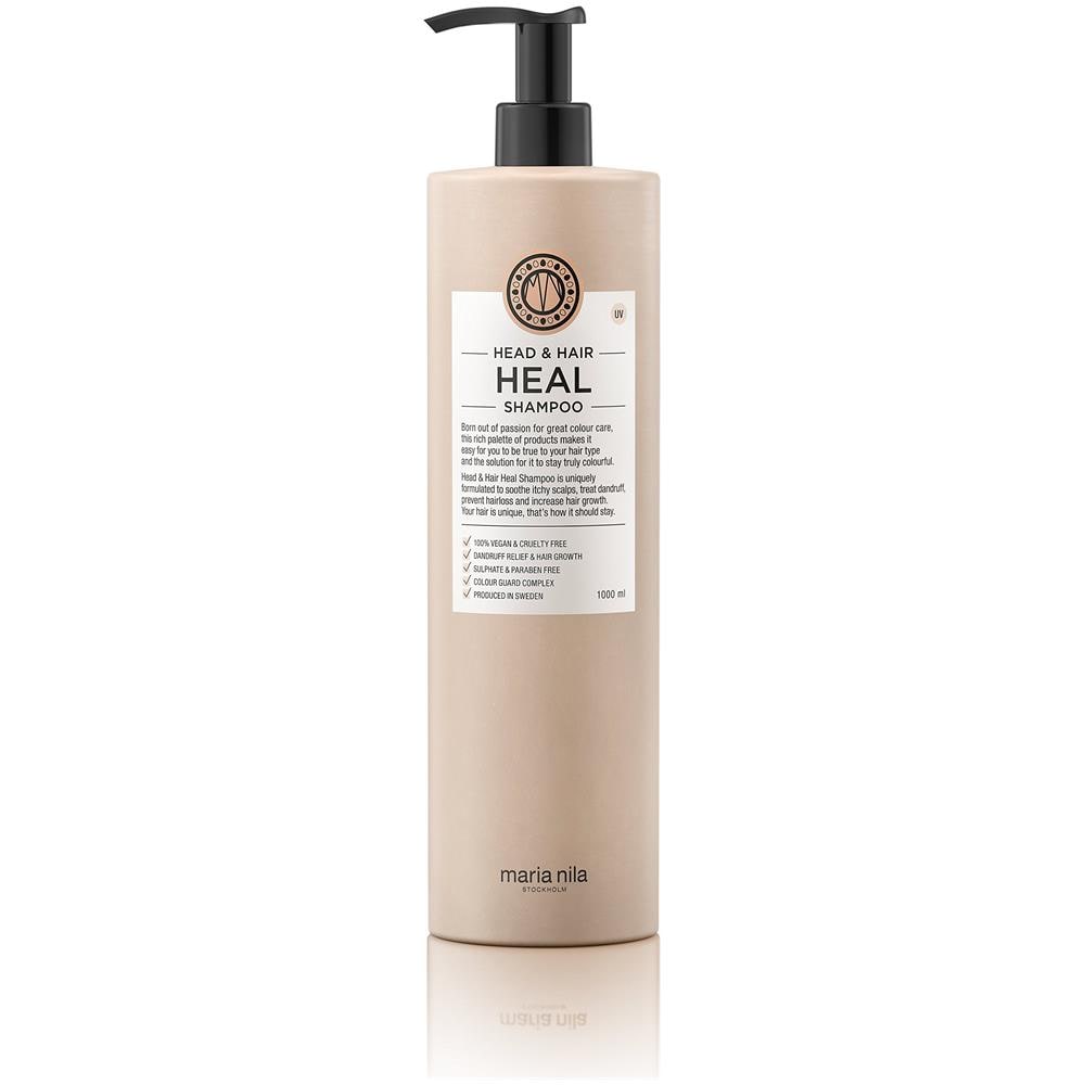 Maria Nila, Head & Hair Heal, Estratto Di Aloe Vera, Shampoo Per Capelli, Rinvigorente E Calmante, 1000 Ml - Foto 1