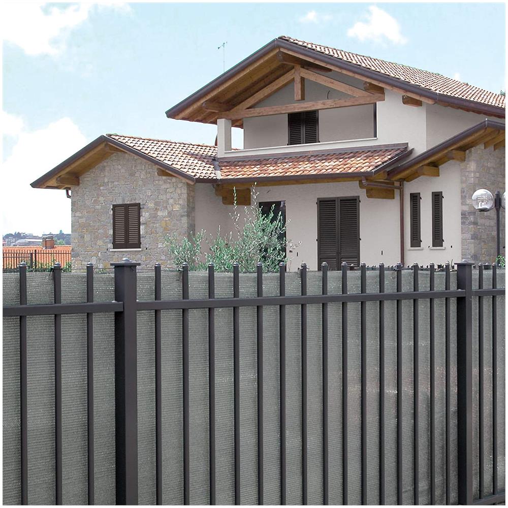 Soleado Glam Schermatura Tessuta Nel Colore Trendy Grigio Chiaro - 2,00 X 10 M - Foto 2