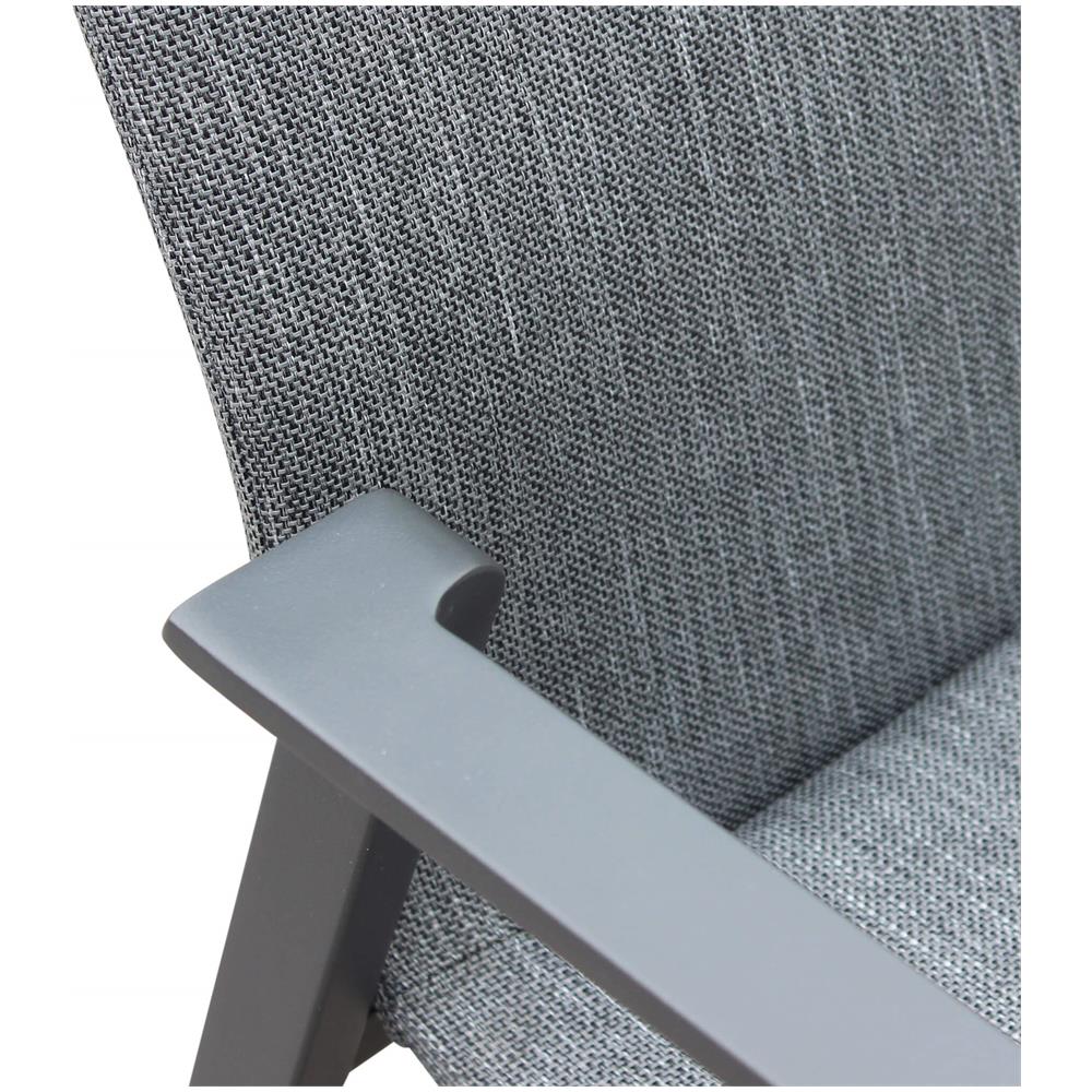 Medusa - Poltrona In Alluminio E Textilene Imbottito - Foto 4