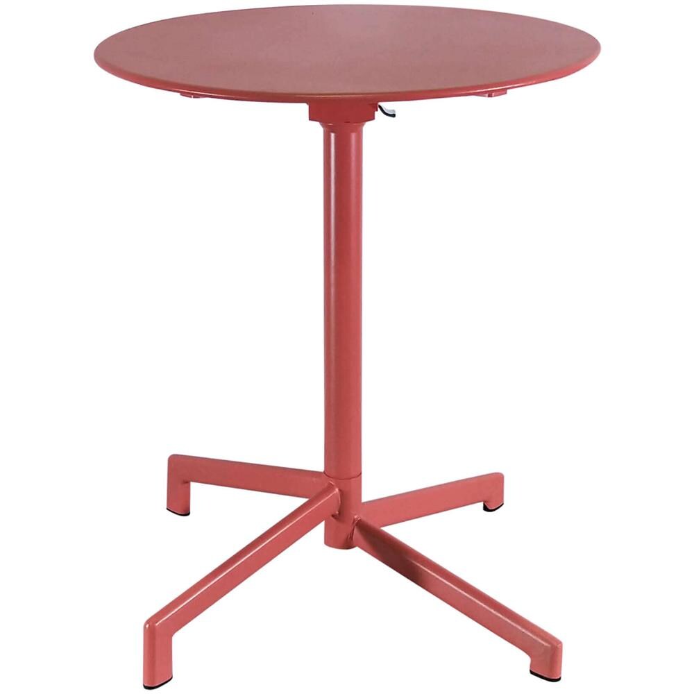 Opera - Tavolo Da Giardino In Acciaio Diametro 60 - Foto 1