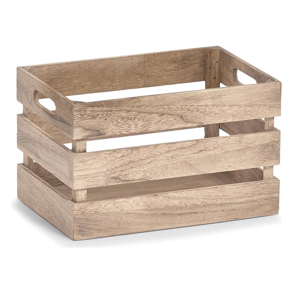 Scatola Portaoggetti Vintage, Legno, 31x21x19 Cm, - Foto 2