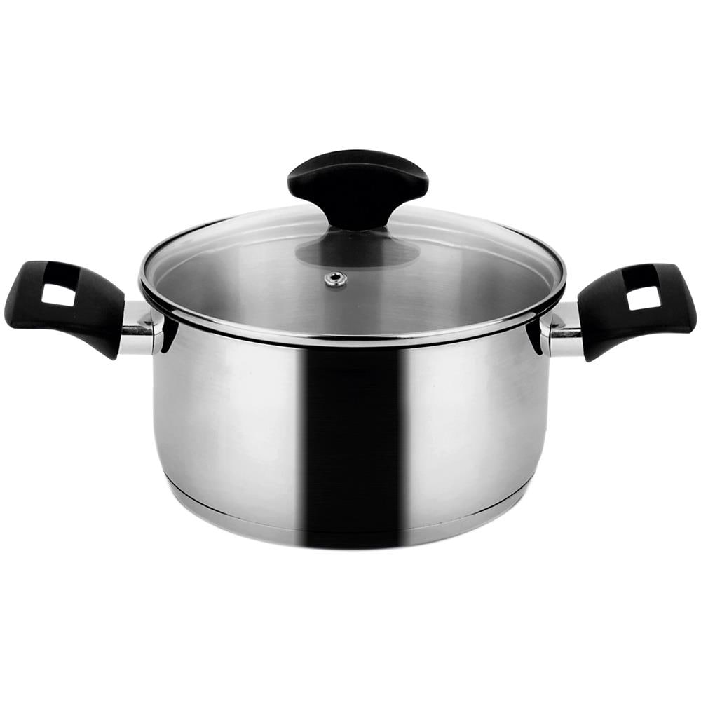 Fagor Alaia Casseruola Induzione 20 Cm 2,8 L Acciaio Inossidabile Coperchio Di Vetro  Argento - Foto 1