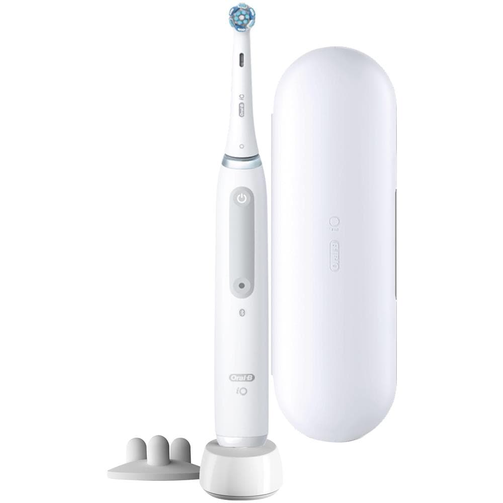 Spazzolino Elettrico Oral-B iO 4S con Bluettoh Indicatori LED Colore Bianco - Foto 1