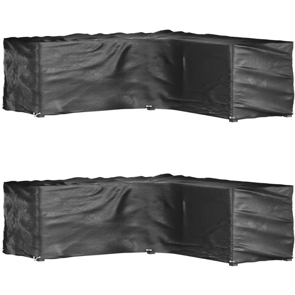 Coperture Mobili Da Giardino A L 2pz 16 Occhielli 285x285x90cm - Foto 1