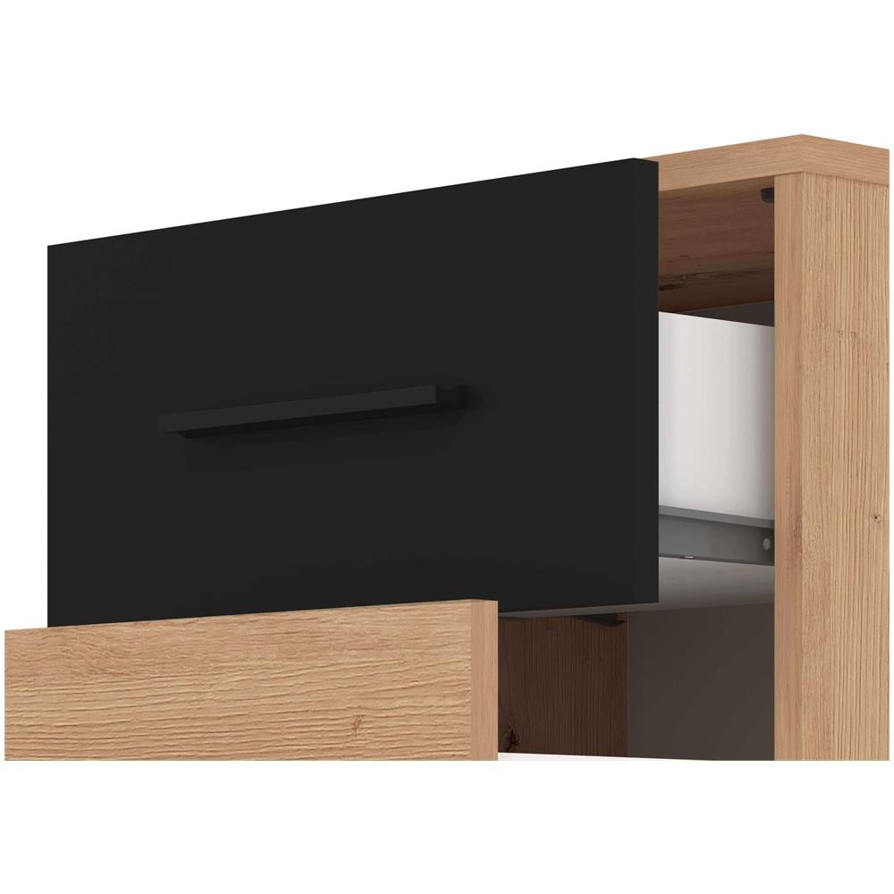 Caddie - Comodino Due Cassetti Moderno Minimal In Legno - Foto 4