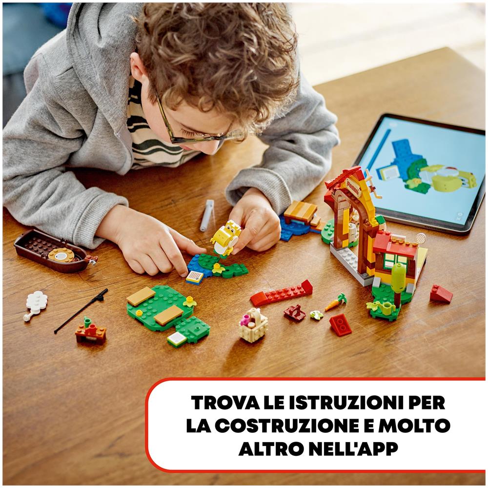 71422 Super Mario Pack di Espansione Picnic alla Casa di Mario - Foto 9