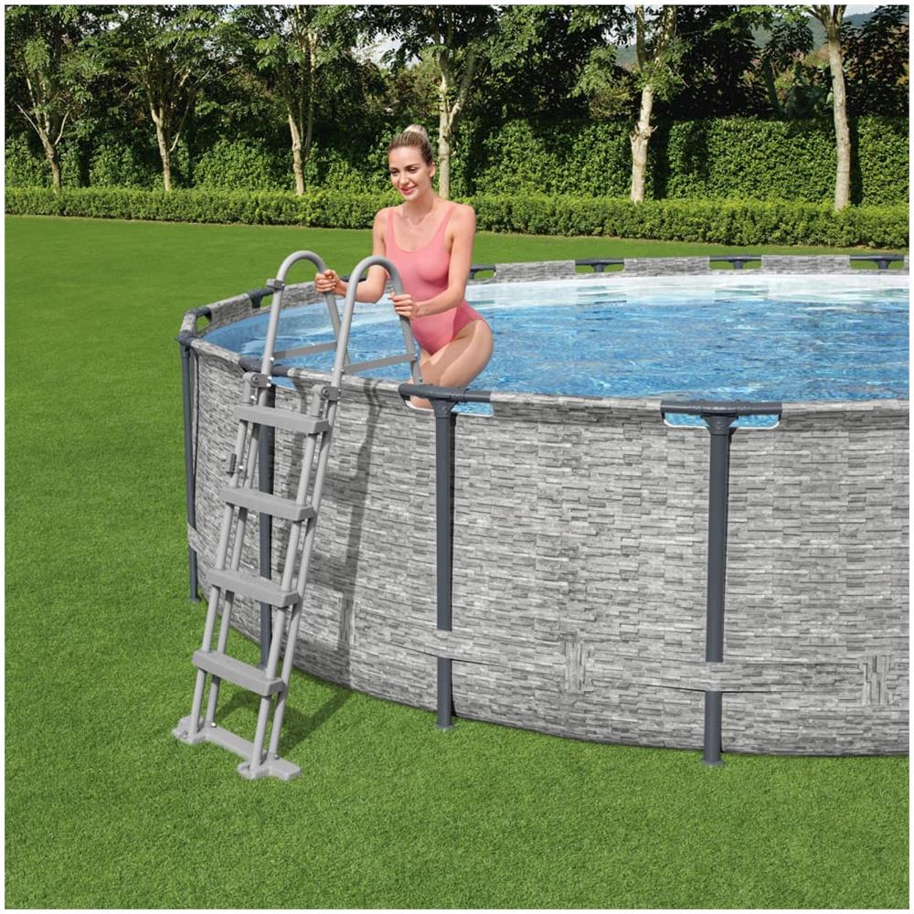 Scaletta Di Sicurezza A 4 Gradini Flowclear 122 Cm - Foto 1