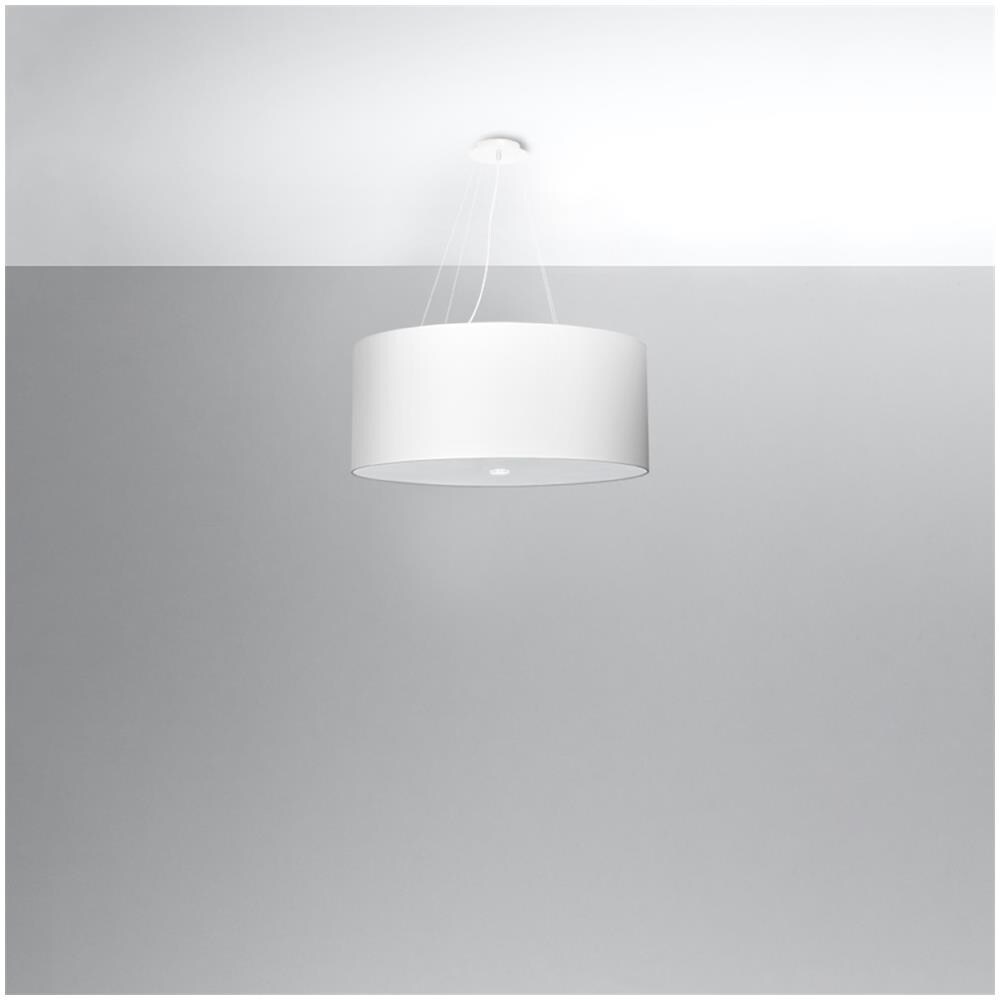 Lampadario Otto 60 Bianco Sl. 0787 - Minimalista Lampadari Bianco 115x60x60 Cm - Foto 2