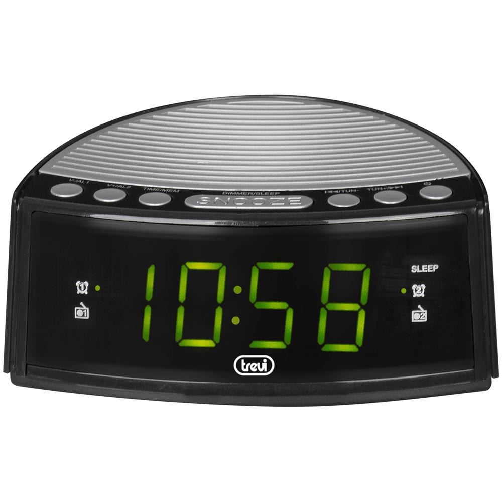 RC 846 D Sveglia digitale Nero, Argento - Foto 3